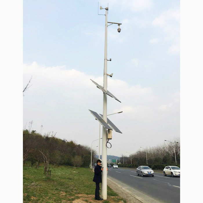風光互補太陽能監(jiān)控桿